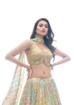 MULTI-COLOR-ART-SILK-AND-CHINON-LEHENGA-CHOLI-SET-(2)-min