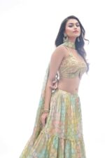 MULTI-COLOR-ART-SILK-AND-CHINON-LEHENGA-CHOLI-SET-min