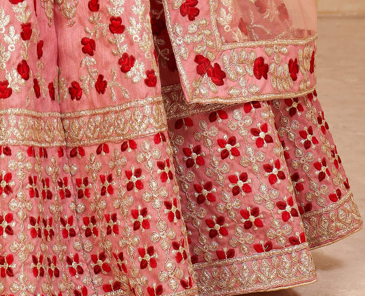 Pink designer lehenga choli