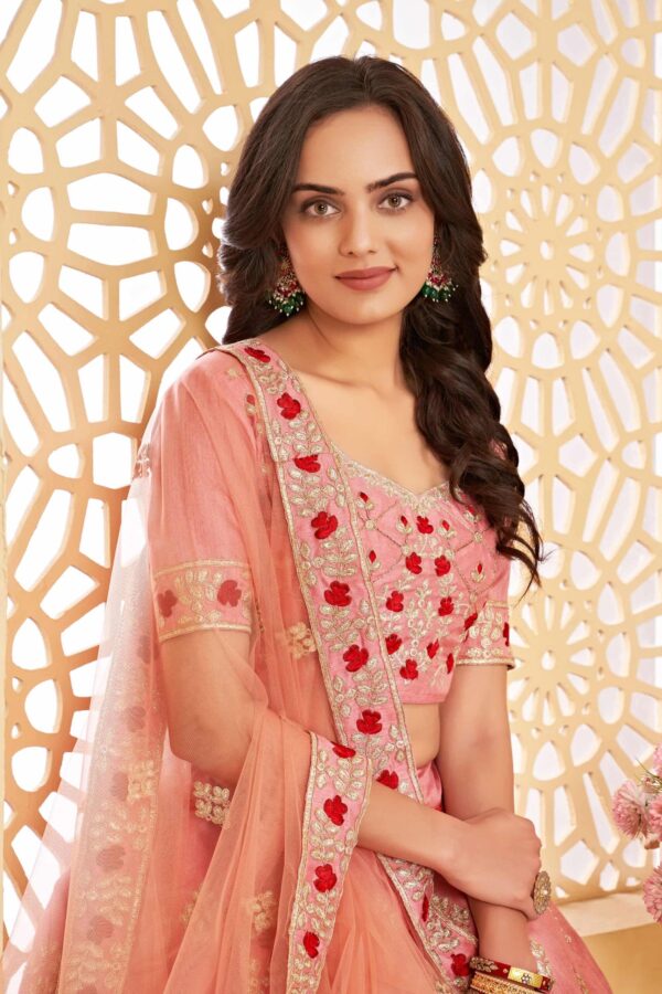 Pink designer lehenga choli