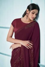 maroon-color-lycra-embellished-modern-saree-(3)
