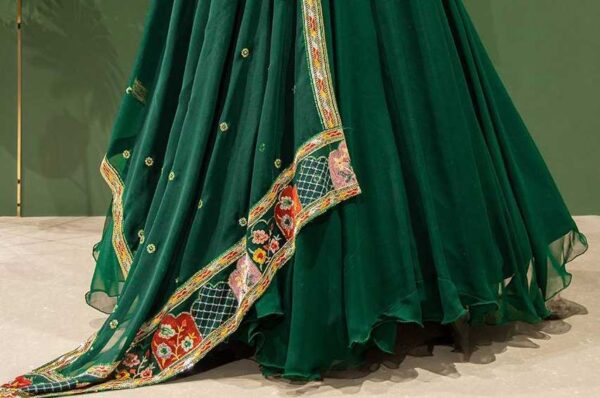 Green Designer Lehenga Choli