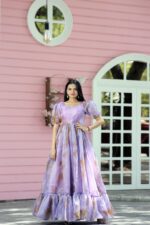 Premium Readymade Jimmy Silk Multi Designer Gown Collection (3)