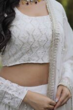 White-Lehenga-Choli-In-Embrodery-Thread-and-Sequence-work-5