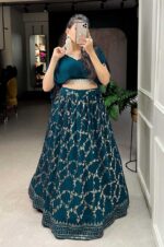 sequence and embroiderd co-ord set lehenga choli (3)