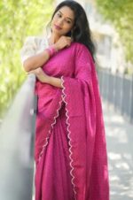 Ethnic-Opulence-Saree--modern-saree-with-gadhval-fabric-chex-pink-2