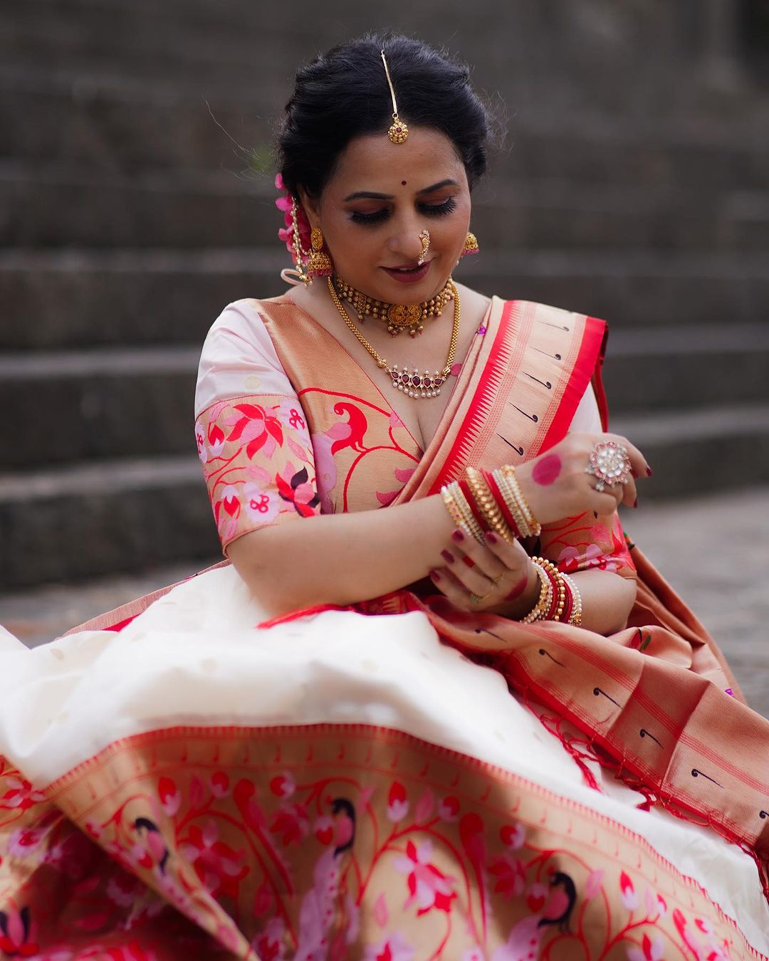 Paithani saree lehenga | Indian dress up, Anarkali dress pattern, Girls  dresses sewing