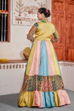 Fire-Traditional-Indo-Western-(Lehenga,-Blouse-and-Jecket)-2