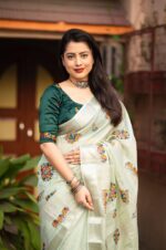 mint-green-Kota-Silk-Saree-with-Silver-Zari-Border (2)