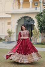 Designer-zari-and-sequence-work-embroidered-Lehenga-Choli-4