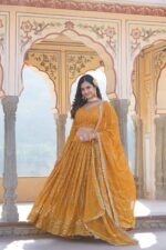 Yellow-georgette-soft-Designer-Lehenga-Choli