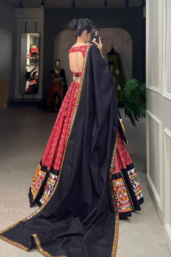 Gamthi Work Navratri Lehenga choli (Collection 2024)