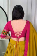 Navratri-Lehenga-Choli-(Pure-Rayon-Gamthi-Work-Chaniya-Choli)-3