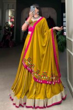 Navratri-Lehenga-Choli-(Pure-Rayon-Gamthi-Work-Chaniya-Choli)-6