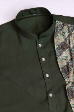 Green-Navratri-Kurta-For-Men