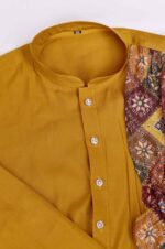 Yellow-Navratri-Kurta-For-Men-3