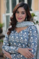 Elegant-Grey-Pure-Cotton-Anarkali-Set-with-Dupatta