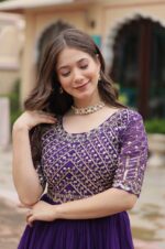 Elegant-Purple-Faux-Blooming-Gown-with-Zari-&amp;-Sequins-Work-2