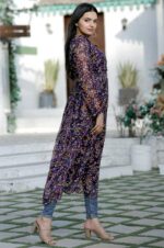 Purple-Floral-Print-Georgette-Kurta-with-Side-Slits-and-Full-Sleeves-3