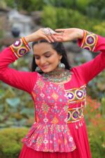 Rani-Pink-Kutchi-Gamthi-Embroidered-Reyon-Gown--2