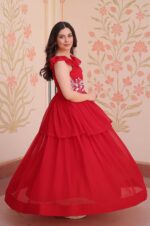 Red-Elegant-Faux-Blooming-Gown-with-Exquisite-Beads-Embroidery.-3