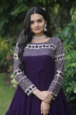 Regal-Wine-Purple-Zari-Embroidered-Tiered-Gown