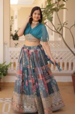 Royal-Allure-–-Russian-Silk-Lehenga-with-Foil-Embroidery-Work-