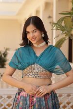 Royal-Allure-–-Russian-Silk-Lehenga-with-Foil-Embroidery-Work--4