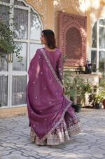 Royal-Onion-Embroidered-Anarkali-Gown-With-Dupatta-4