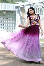 Wine-Ombre-Georgette-Gown-with-Floral-Embroidered-Bodice-3