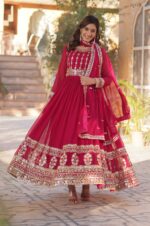 Gorgeous-Pink-Faux-Blooming-Gown-with-Heavy-Zari-&amp;-Sequin-Embroidery--2