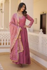 Graceful-Onion-Designer-Faux-Georgette-Gown-Set-2 - Copy (2)