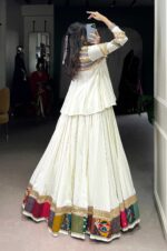 White-Lehenga-Choli-With-A-Multi-Colored-Patchwork-Or-Embroidered-Border4