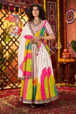 White-&amp;-Purple-Gajji-Silk-Lehenga-Choli-with-Digital-Print-&amp;-Mirror-Work3