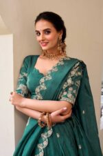 Elegant-Green-Gold-Crush-Embroidered-Lehenga-Choli-with-Dupatta3