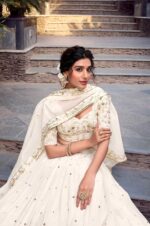 Ivory-Silver-Glossy-Sequins-Embroidered-Lehenga-Choli-with-Dupatta-4