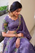 Lavender-Gold-Crush-Embroidered-Designer-Lehenga-Choli-with-Dupatta-3