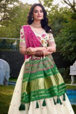 Pista-Green-Floral-Lehenga-Choli-with-a-Bandhani-Dupatta4